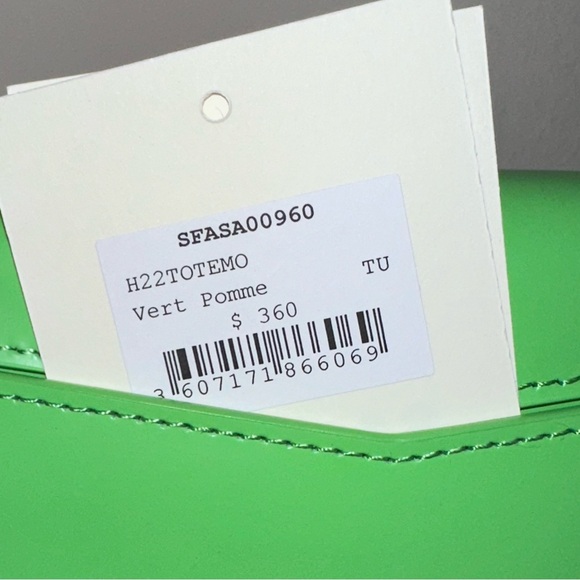 Sandro Paris Lime Green Crossbody Bag with coin purse - Picture 6 of 15